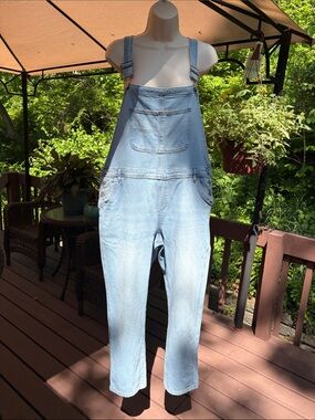 Overalls, Light Blue XL Women's Denim Overalls Jeans, Sonoma EXELLENT